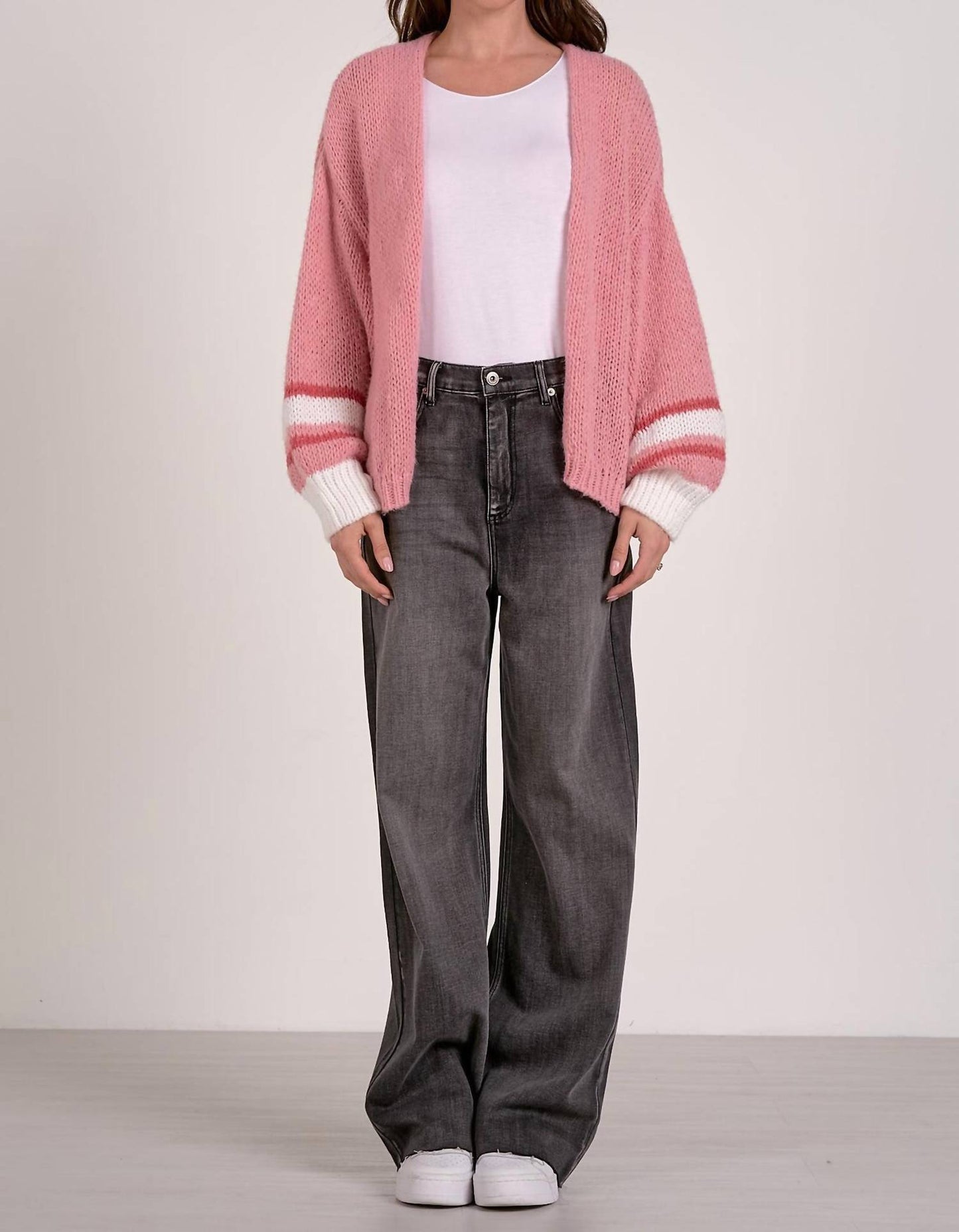 Elan - Spring Loose Knit Cardigan