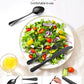 Black Silverware Set 30 Piece Stainless Steel for 6