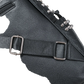 Black Studded Skull Leather Commute Backpack
