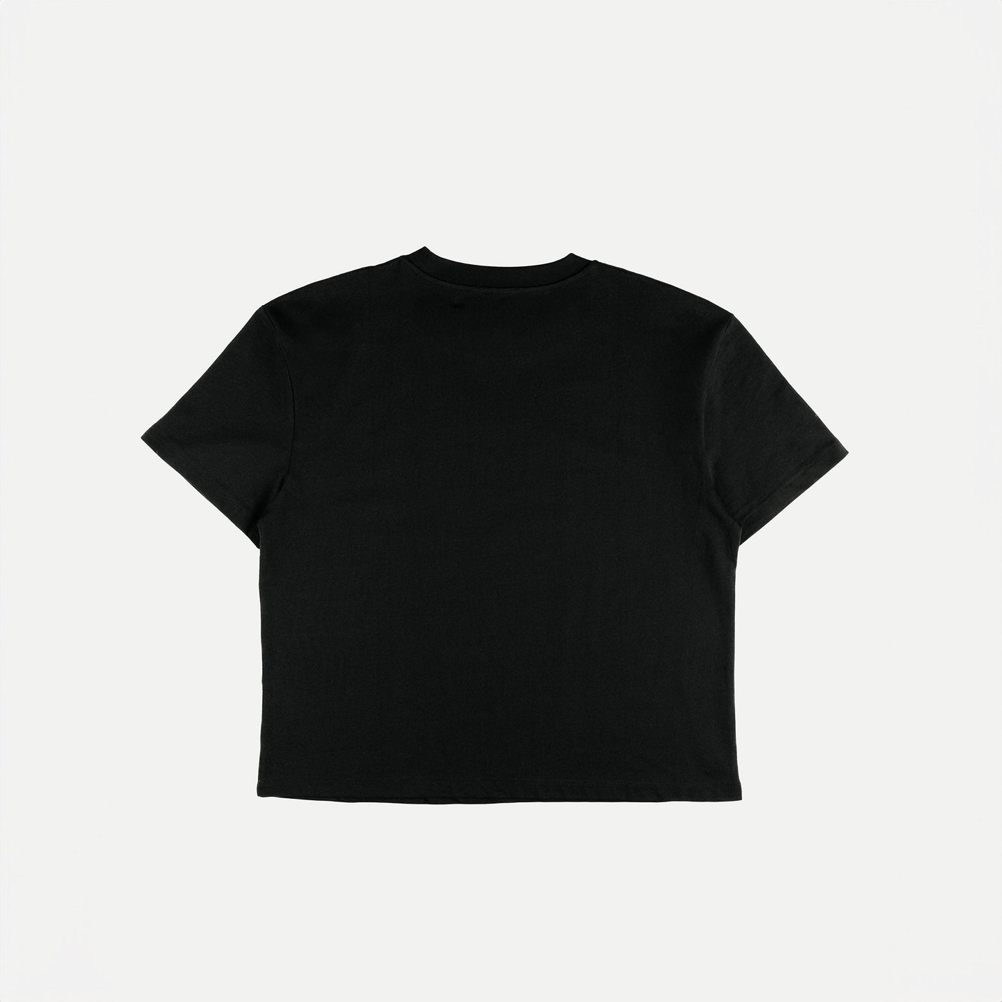 Commons Blank Slate Cropped Tee Black
