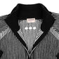 Commons Star Zip-Up Knit Black