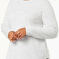 Karen Scott Women's Curved-Hem Sweater White Size Extra Large
