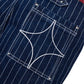 Commons Pinstripe Conductor Denim Pant Midnight Blue