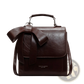 Bow Crossbody Bag Faux Leather Fashion Handbag
