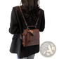 Bow Crossbody Bag Faux Leather Fashion Handbag