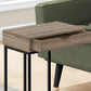Accent Table, C-Shaped Contemporary & Modern Versatile Design