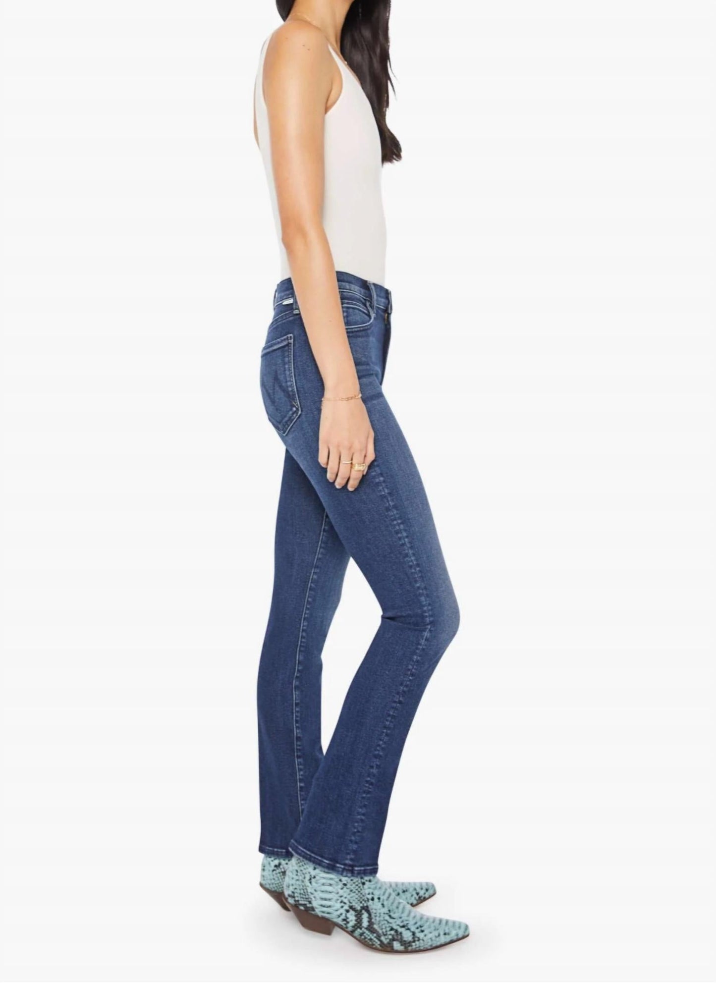 Mother - The Rascal Skimp Mid-rise Straight Leg Jeans