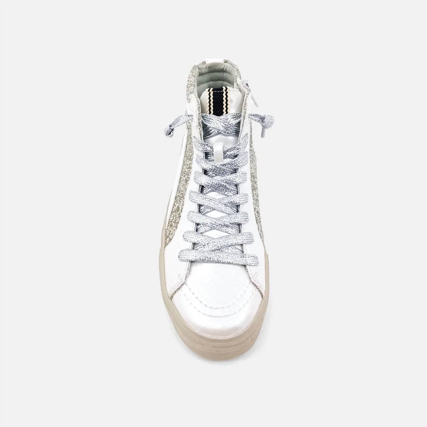 Shu Shop - Kid's Roxanne Pearl Glitter High Top Sneakers