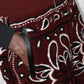Amiri - Printed Bandana Fleece Track Shorts