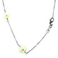 14k White Gold Necklace with White Pearls