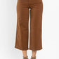 Judy Blue - High Waist Tummy Control Garment Dyed Wide Crop Jeans