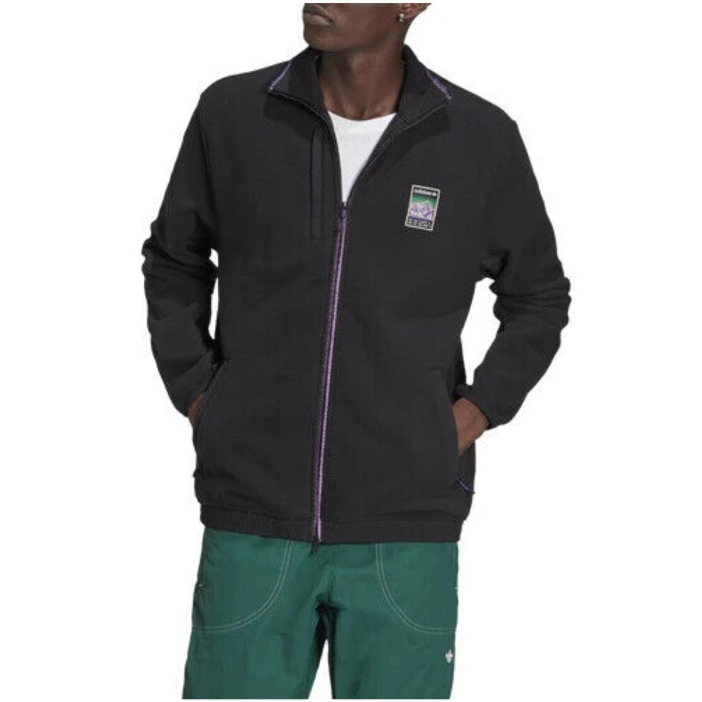Adidas - Originals Adiplore Fleece Zip-up Jacket