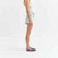 Daze - Knockout Tear & Repair High Rise A-line Short
