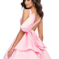 Ashleylauren - Inverted Back Bow Mini Dress