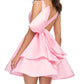 Ashleylauren - Inverted Back Bow Mini Dress