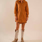 Care Tucker - Basic Preslie Poplin Shirt Mini Dress