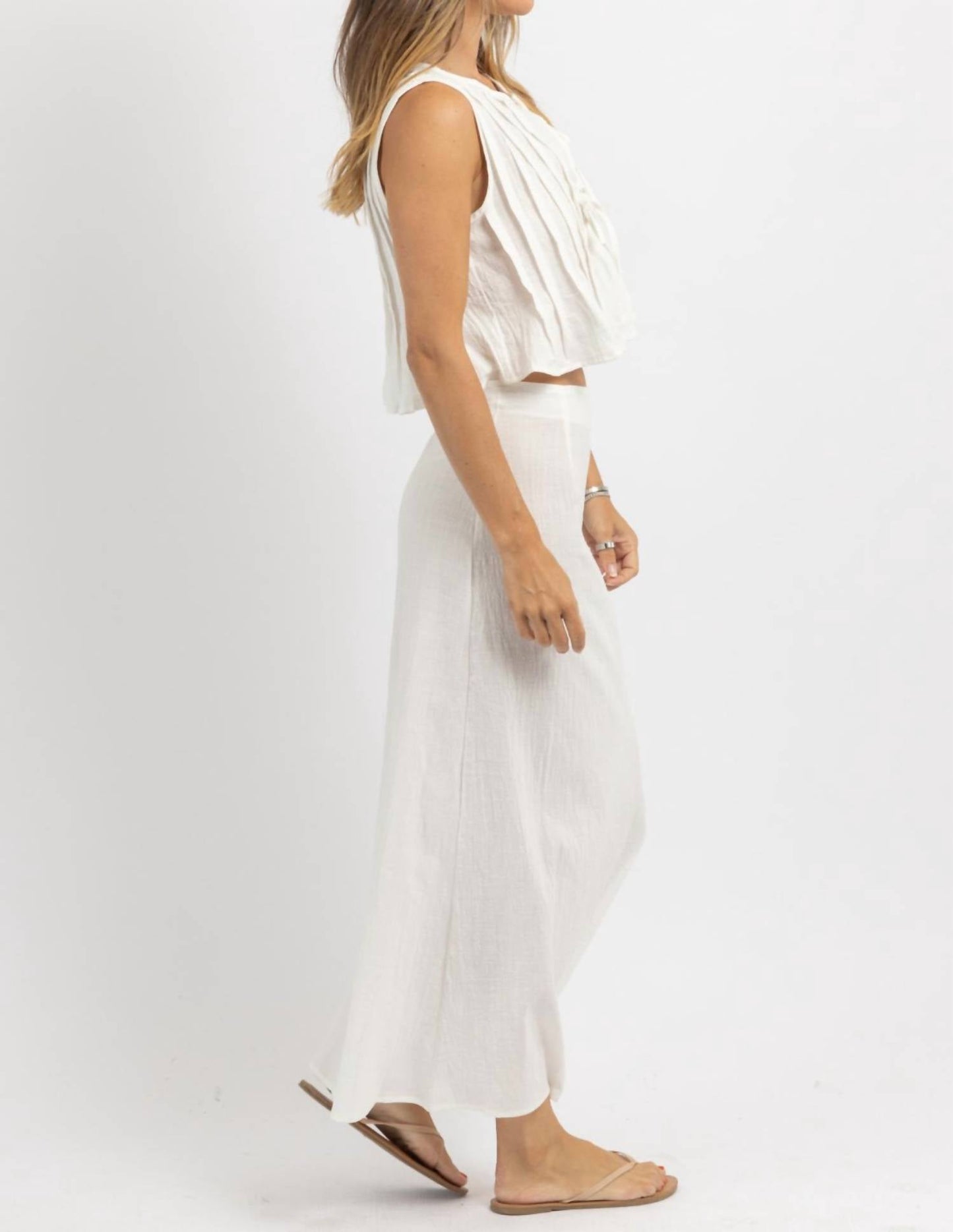 1 Fashion - Rita Linen Skirt Set