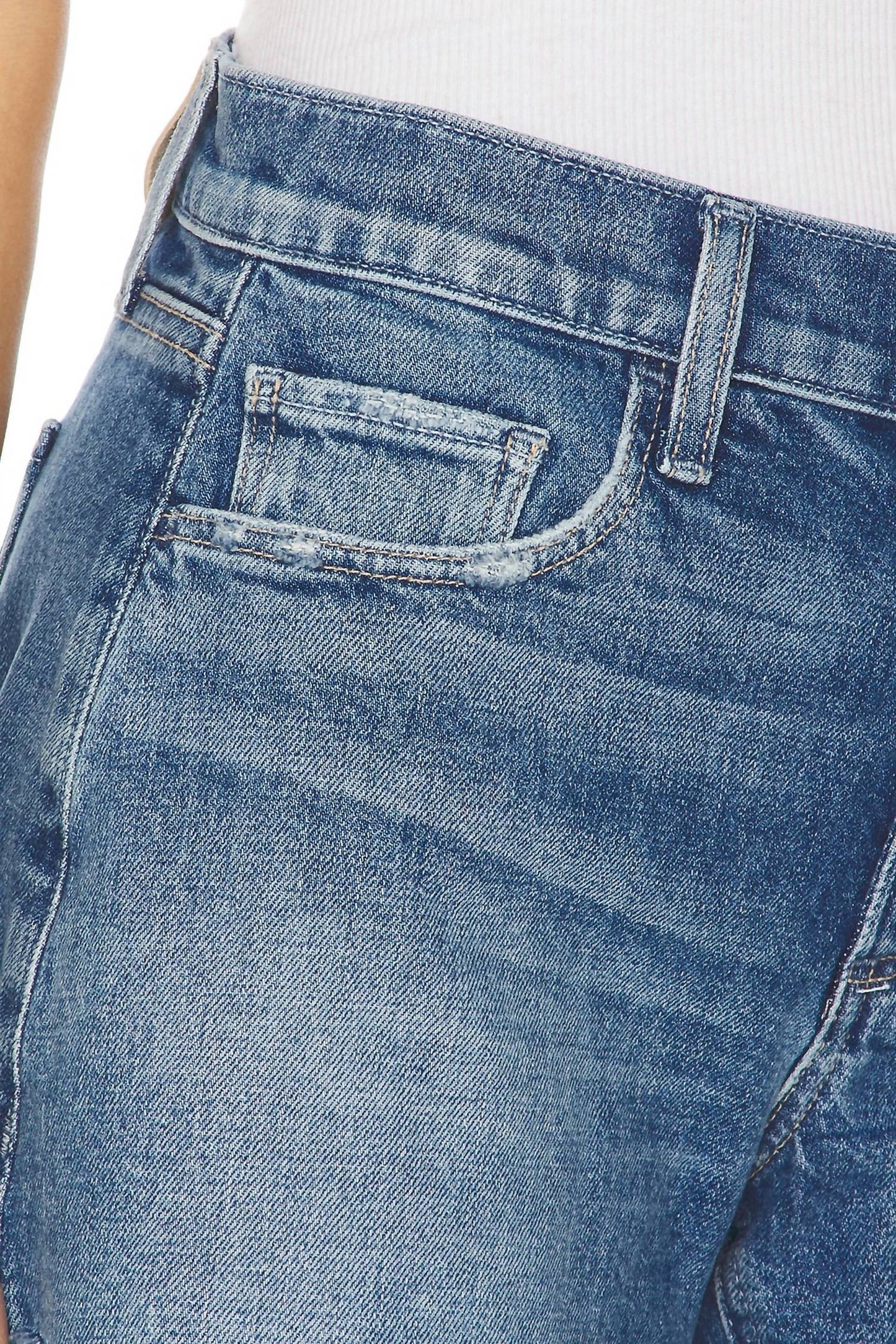 Paige - Dylan Short With Raw Hem