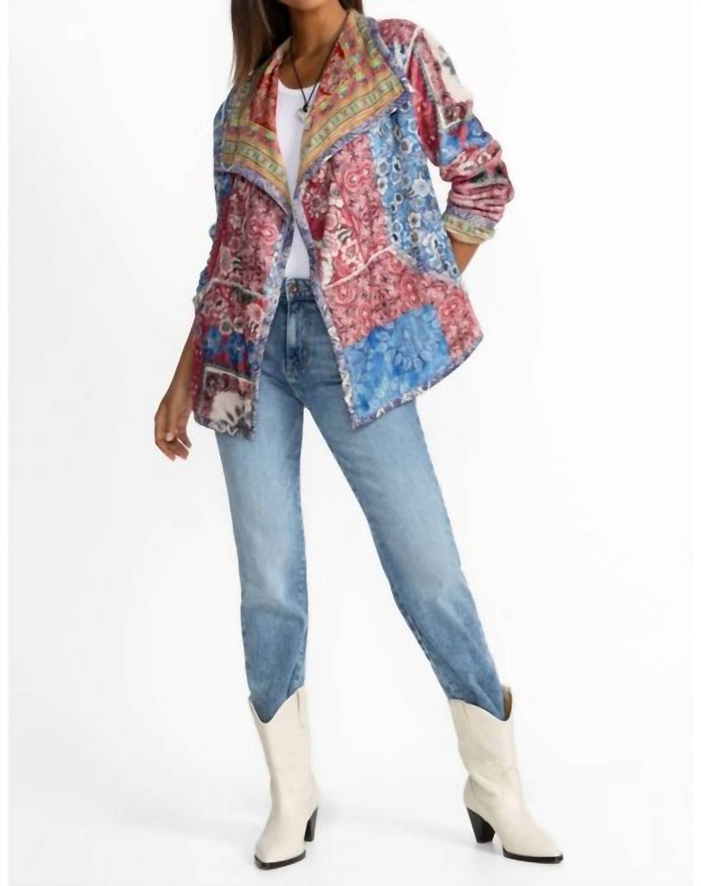 Johnny Was - JOAN WRAP BINDED SHERPA JACKET