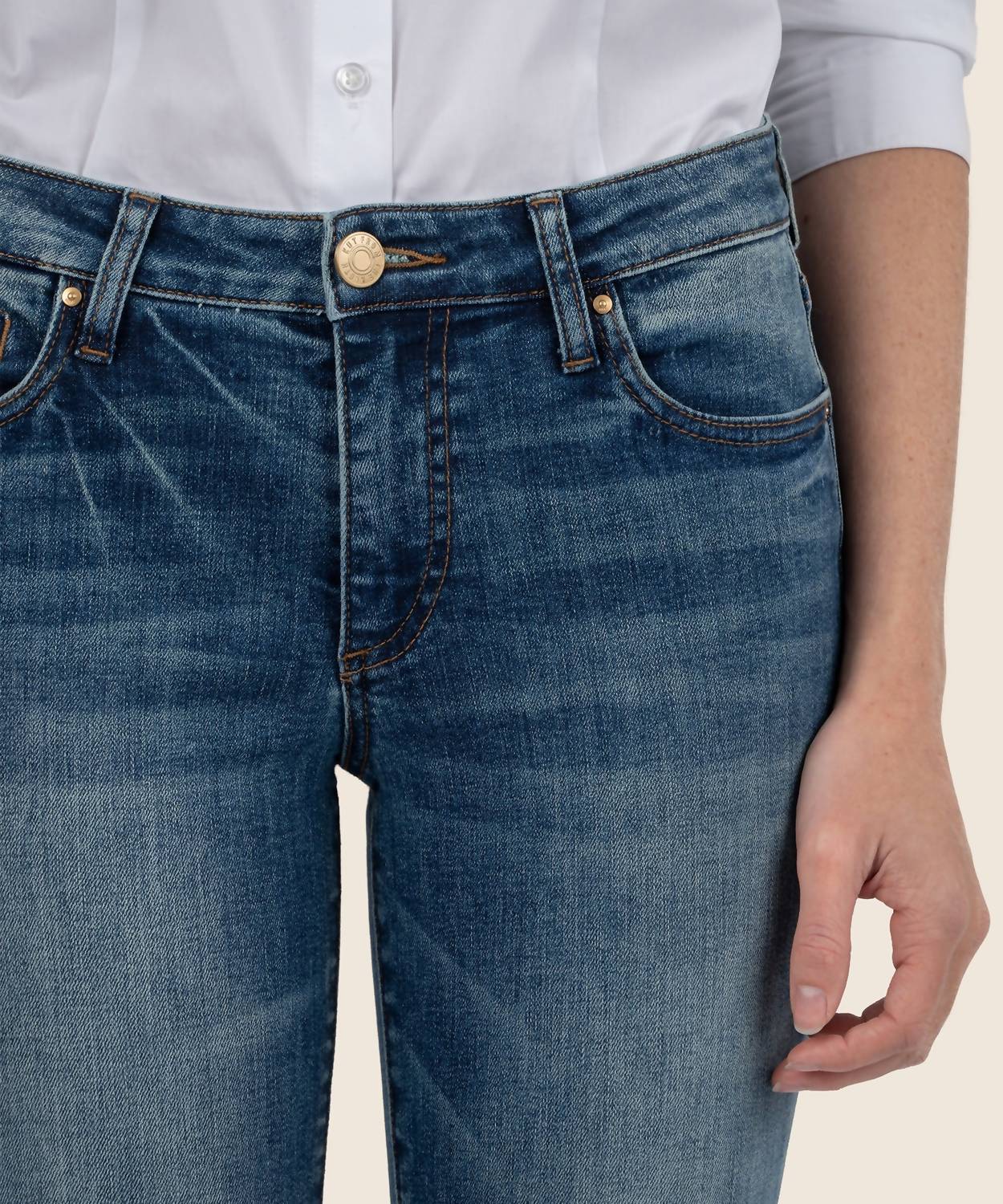 Kut From The Kloth - Catherine Mid Rise Boyfriend