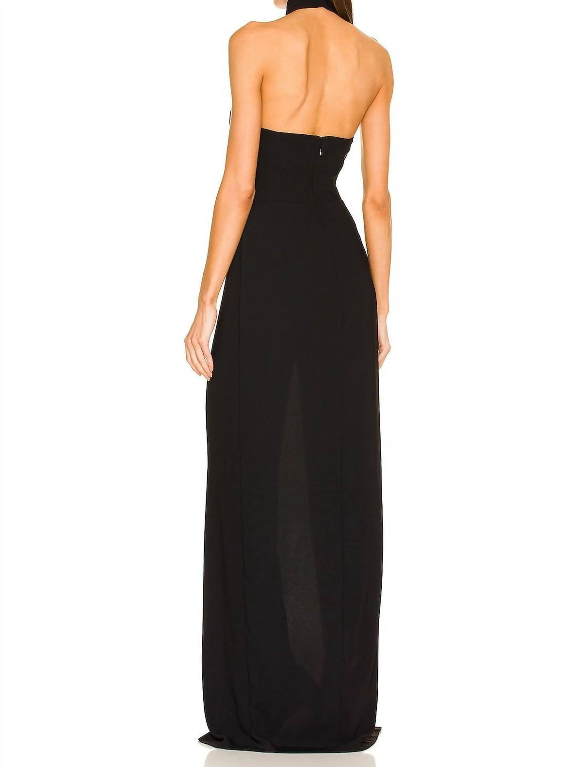 Amanda Uprichard - Queen Crown Halter Gown