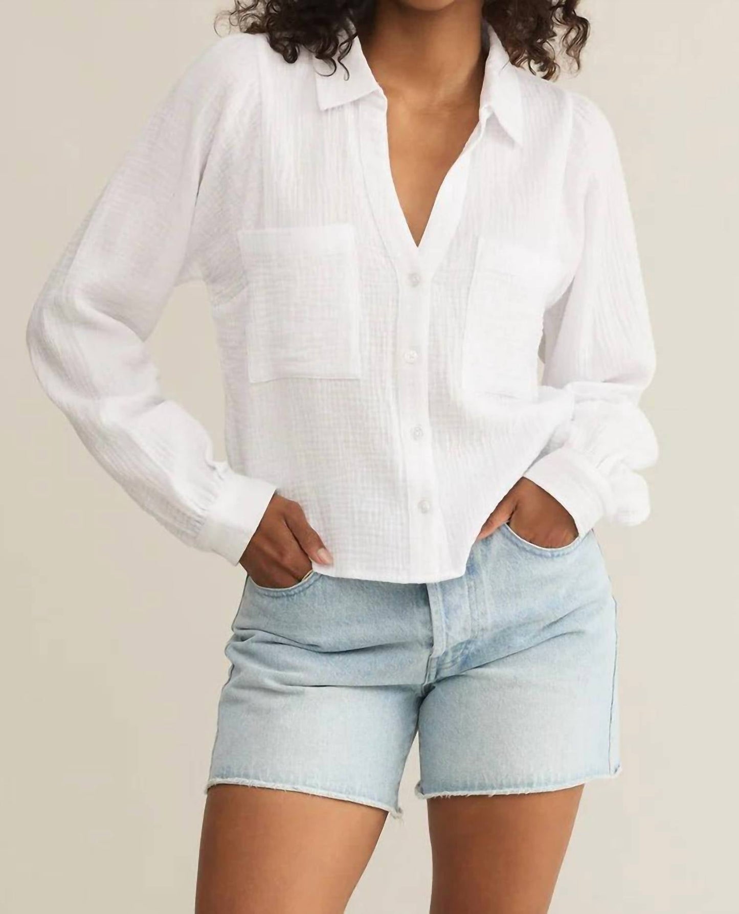 Z Supply - Campo Button Up Gauze Top