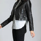 11 Uptown - Crop Leather Jacket