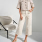 Joseph Ribkoff - Mid-rise Wide-leg Trousers