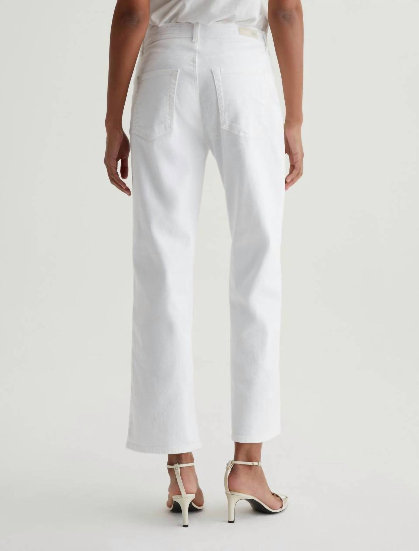 Ag Jeans - Brinley Crop Mid-rise Straight Jeans