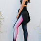 Playground - Women's Fame Pink Track Mid Rise Legging