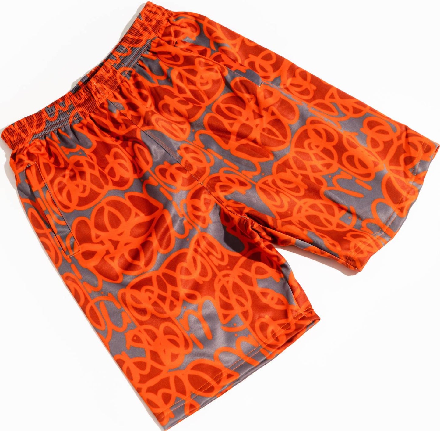 The Athletic Side Of Us - Print Shorts