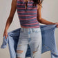 Free People - Jamie Henley Striped Tank Top