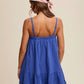 Listicle - Front-tie Tunic Dress