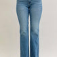 Judy Blue - Mid Rise Slim Bootcut Tummy Control Release Hem Jeans