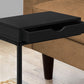 Accent Table, C - Shaped Contemporary Elegant Design