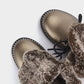 Mayoral - Kid's Faux Fur Lined Biker Boots