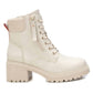 Xti - Women's Lace-Up Zipper Booties