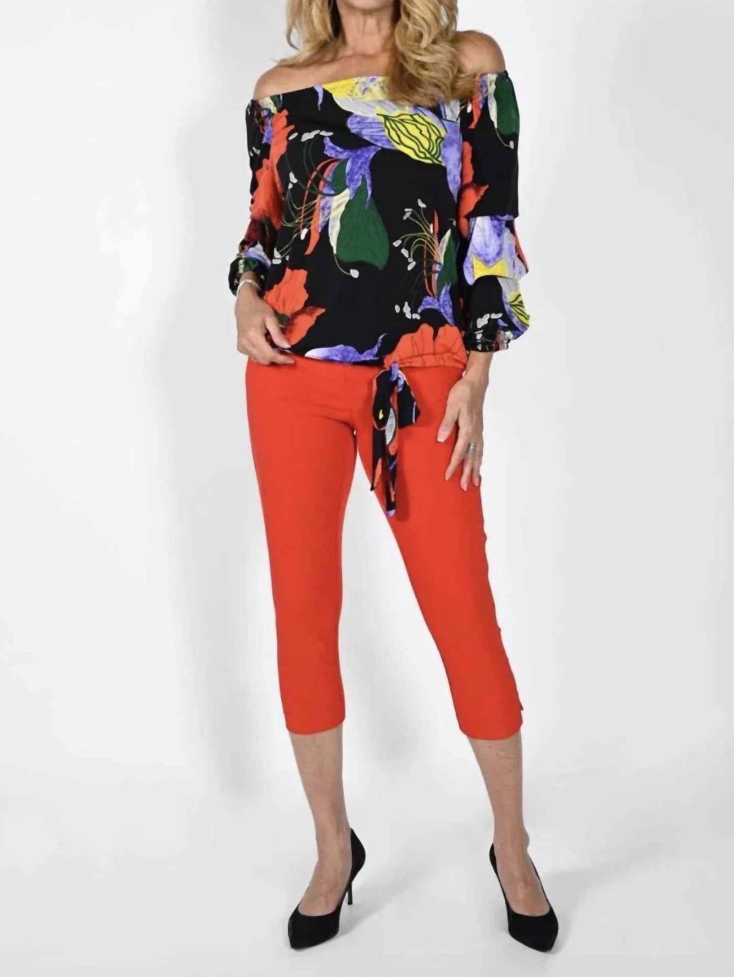 Frank Lyman - Cropped Pant