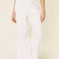 Double Take - Women's Full Size Texture Smocked Waist Wide Leg Pants