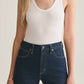 Agolde - Women's Classic Rib Tank Bodysuit