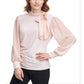 calvin-klein-pink-side-tie-blouse