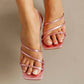 Billini - Cass heel squire toe sandal