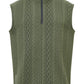 Abacus Sportswear Us - Woburn Mock Neck Half Zip Vest