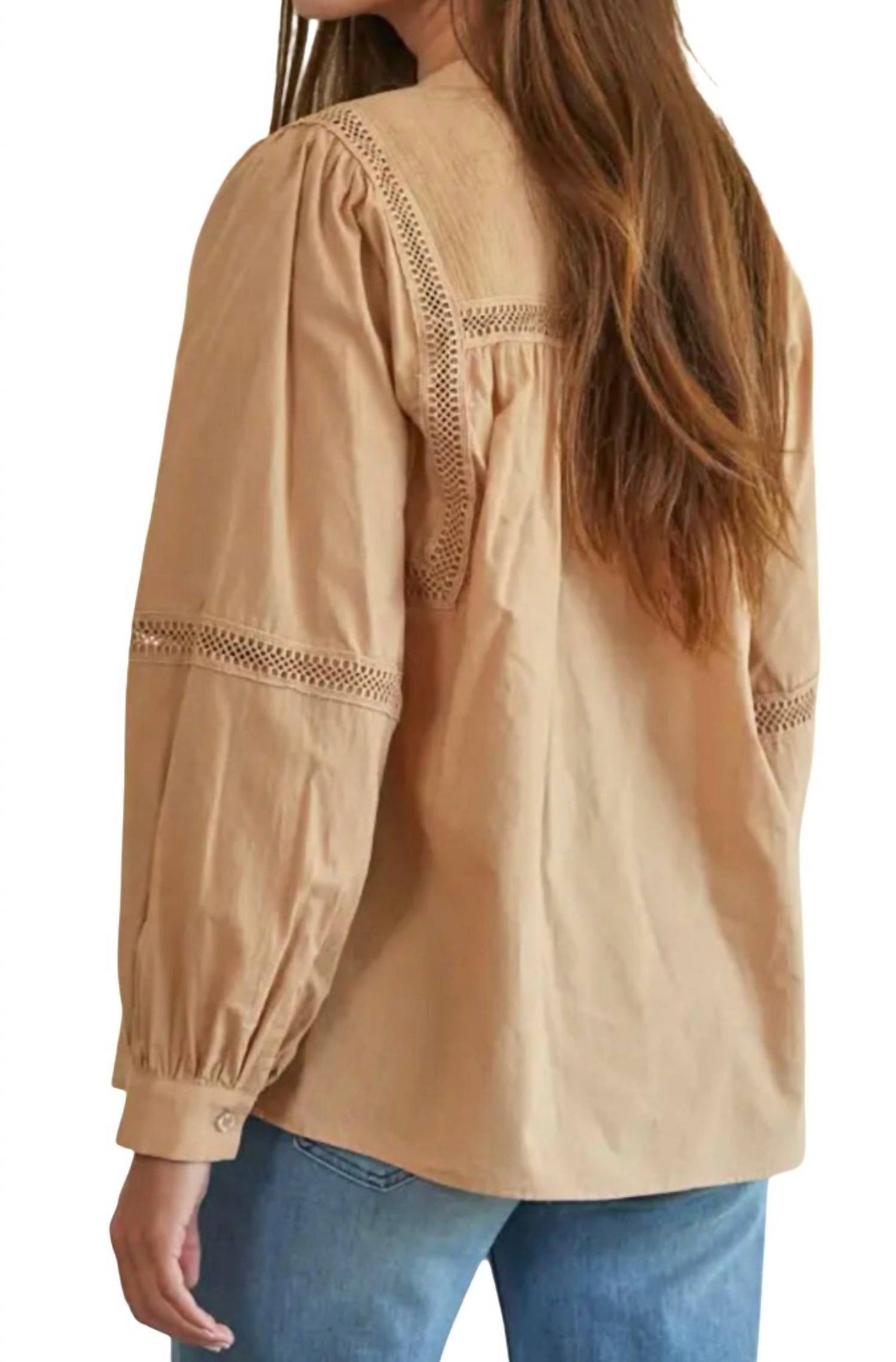 By Together - Woven Cotton Long Sleeve Shirt