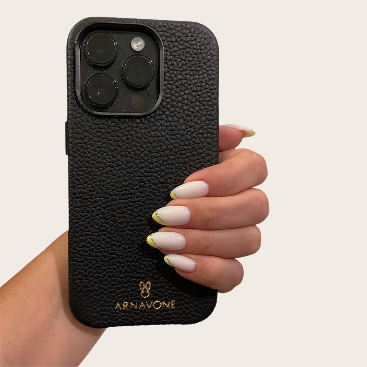 Arnavone - Women's Luxury Leather Phone Case for iPhone 14 Pro Max