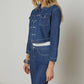 L'Agence - Koda Cropped Denim Jacket