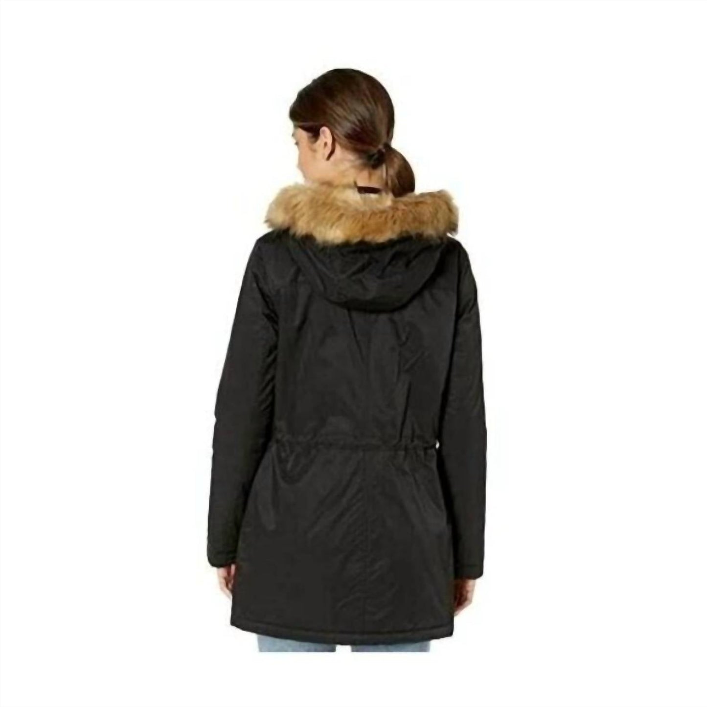 Levi'S - Faux Fur Trimmed Hooded Sherpa Parka Jacket