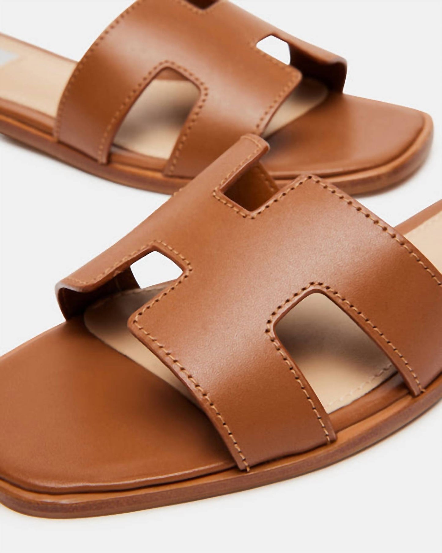 Steve Madden - Women's Haydn H Strap Leather Sandal
