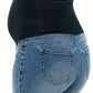 1822 Denim - Women's Maternity Cuffed Slim Jean With Bellyband
