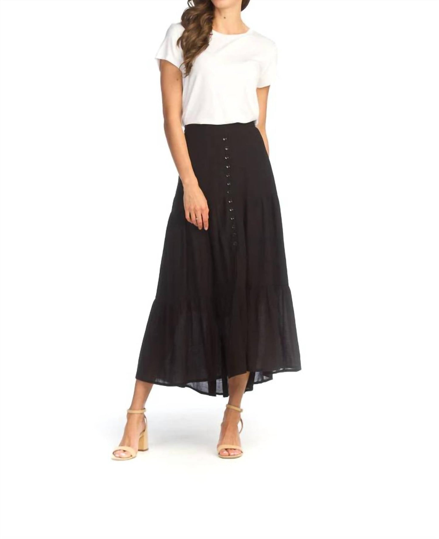 Papillon - Solid Tiered Skirt